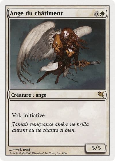 Angel of Retribution French Ange du chatiment Magic Encyclopedia 2005 (Salvat/Hachette) Magic card