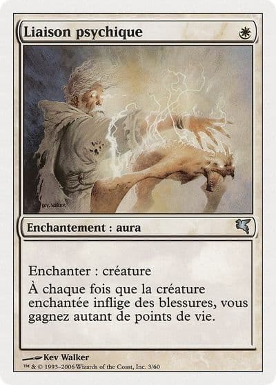 Spirit Link French Liaison psychique Magic Encyclopedia 2005 (Salvat/Hachette) Magic card