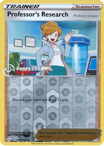 Professor's Research (2021) Professor Program Promos Pokemon card