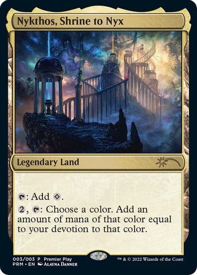 Nykthos Shrine to Nyx Pro Tour Promos Magic card