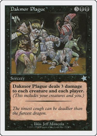 Dakmor Plague Starter 1999 Magic card