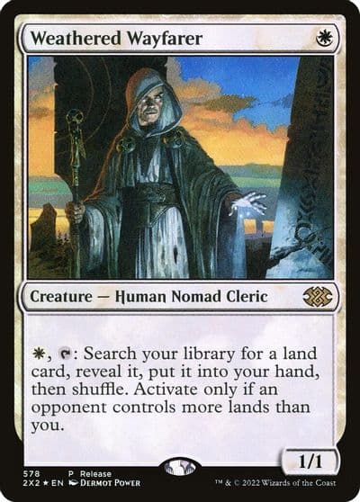 Weathered Wayfarer Launch Party & Release Event Promos Magic card