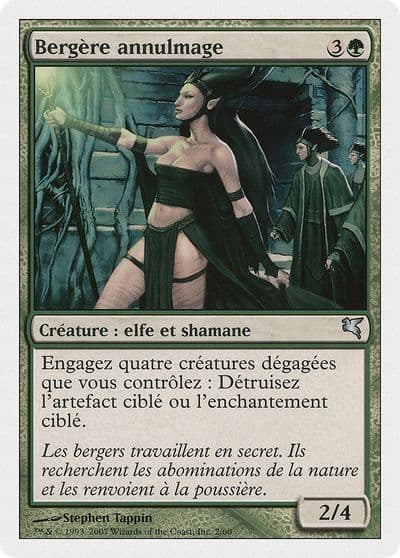 Nullmage Shepherd French Bergere annulmage Magic Encyclopedia 2005 (Salvat/Hachette) Magic card