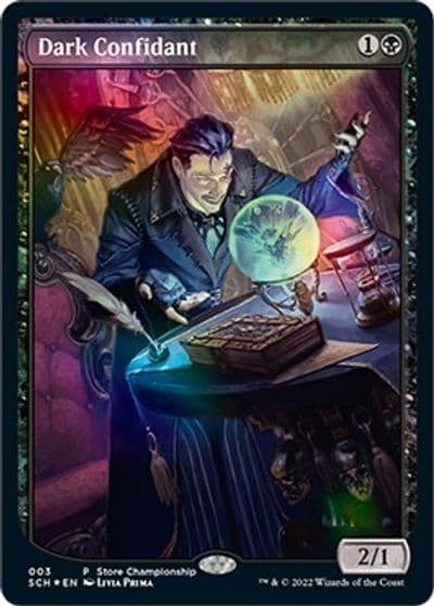 Dark Confidant Game Day & Store Championship Promos Magic card