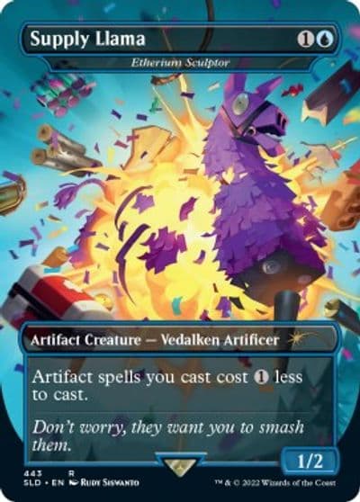 Supply Llama Etherium Sculptor Secret Lair Drop Series Magic card