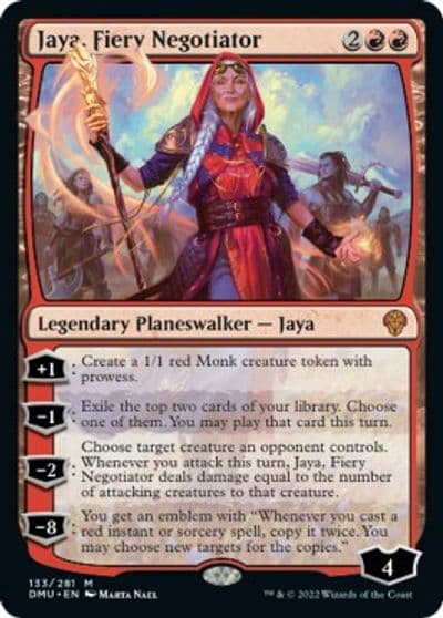 Jaya Fiery Negotiator Dominaria United Magic card