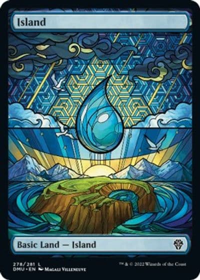 Island Showcase Dominaria United Magic card