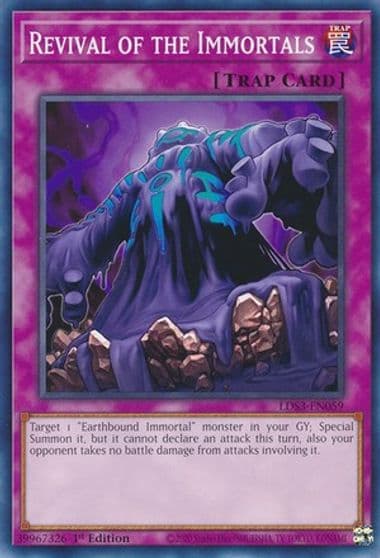 Revival of the Immortals Legendary Duelists: Season 3 Yu-Gi-Oh! card