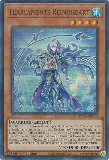 Tearlaments Reinoheart Power of the Elements Yu-Gi-Oh! card