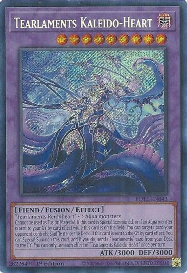 Tearlaments Kaleido Heart Power of the Elements Yu-Gi-Oh! card