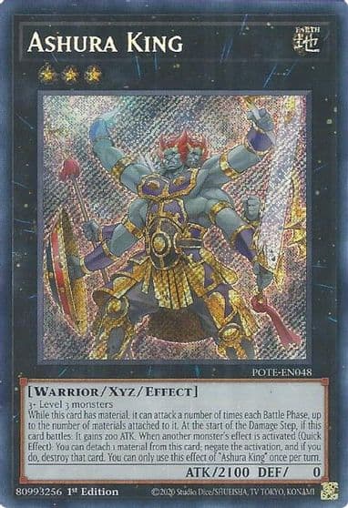 Ashura King Power of the Elements Yu-Gi-Oh! card