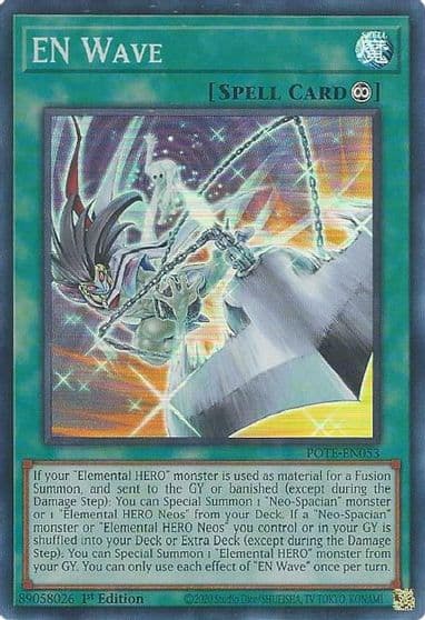 EN Wave Power of the Elements Yu-Gi-Oh! card