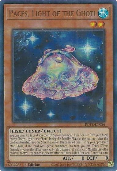 Paces Light of the Ghoti Power of the Elements Yu-Gi-Oh! card