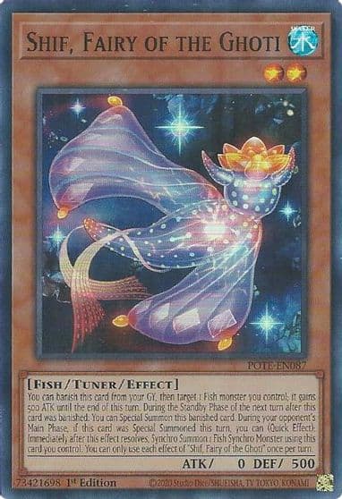 Shif Fairy of the Ghoti Power of the Elements Yu-Gi-Oh! card