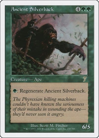 Ancient Silverback 7th Edition Magic card