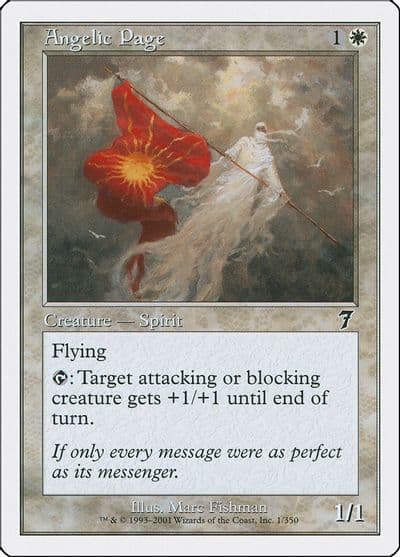 Angelic Page 7th Edition Magic card