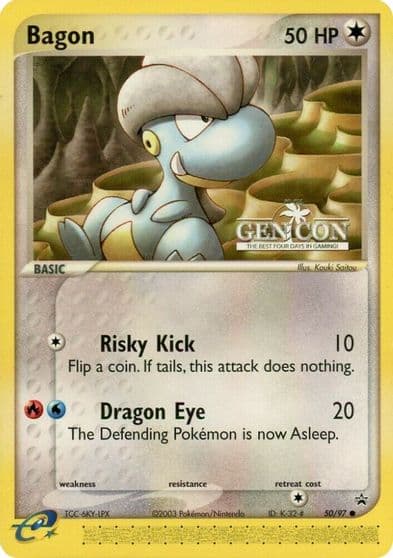 Bagon (Gen Con 2004 Promo) Nintendo Promos Pokemon card