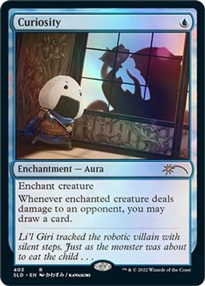 Curiosity Secret Lair Drop Series Magic card