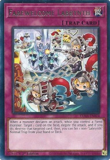 Farewelcome Labrynth Tactical Masters Yu-Gi-Oh! card