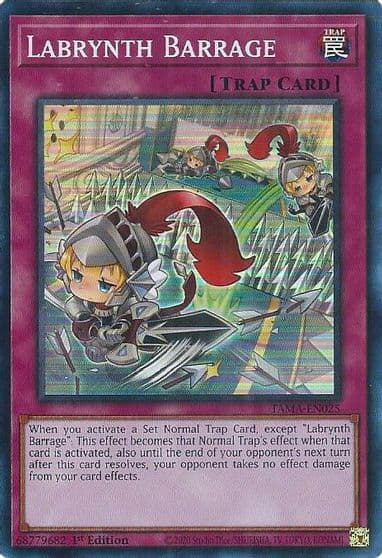 Labrynth Barrage Tactical Masters Yu-Gi-Oh! card