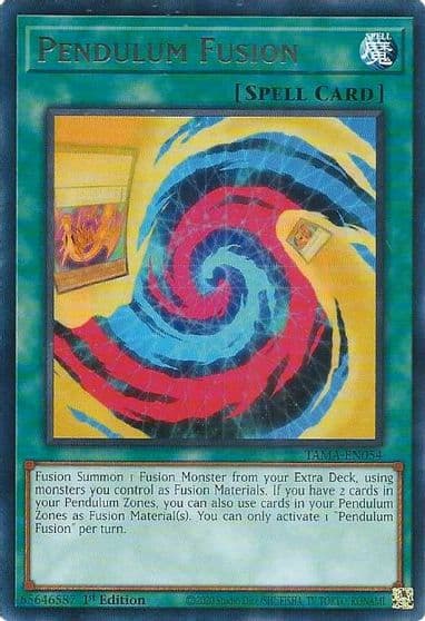 Pendulum Fusion Tactical Masters Yu-Gi-Oh! card