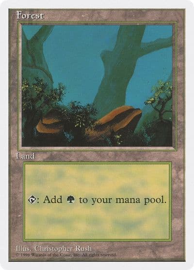 Forest A Introductory Two-Player Set Magic card