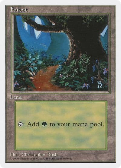 Forest B Introductory Two-Player Set Magic card
