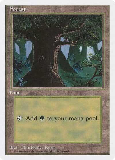 Forest C Introductory Two-Player Set Magic card