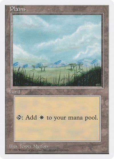 Plains B Introductory Two-Player Set Magic card