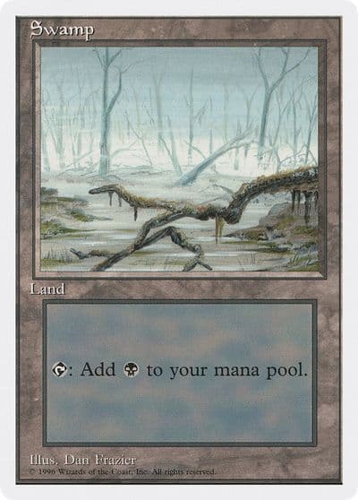 Swamp A Introductory Two-Player Set Magic card