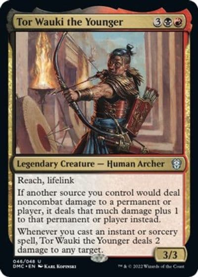 Tor Wauki the Younger Commander: Dominaria United Magic card
