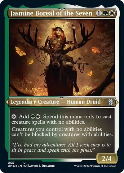 Jasmine Boreal of the Seven Foil Etched Commander: Dominaria United Magic card
