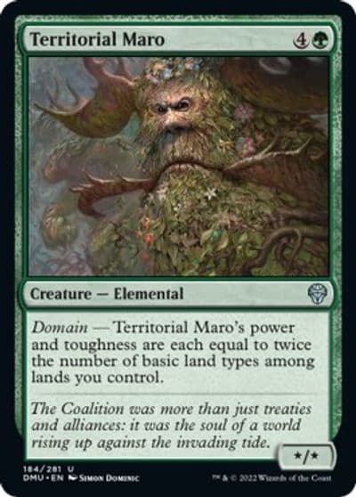 Territorial Maro Dominaria United Magic card
