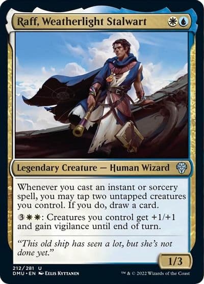 Raff Weatherlight Stalwart Dominaria United Magic card