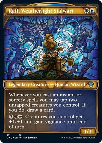 Raff Weatherlight Stalwart Showcase Dominaria United Magic card