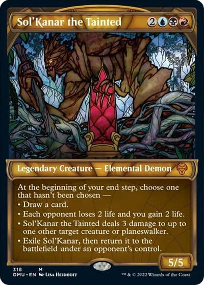 SolKanar the Tainted Showcase Dominaria United Magic card