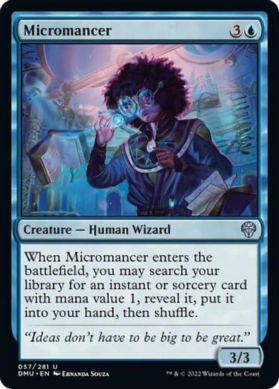 Micromancer Dominaria United Magic card