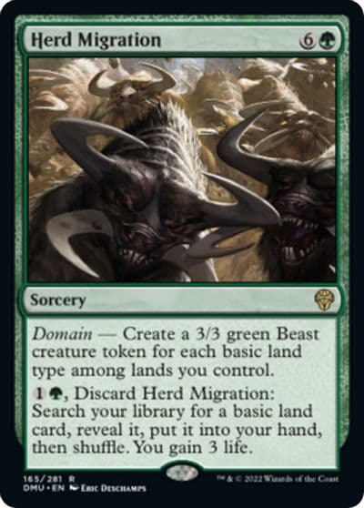 Herd Migration Dominaria United Magic card