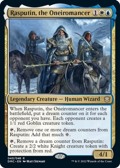Rasputin the Oneiromancer Commander: Dominaria United Magic card