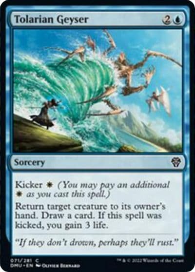Tolarian Geyser Dominaria United Magic card