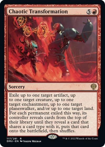 Chaotic Transformation Dominaria United Magic card