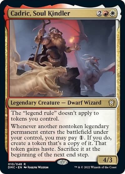 Cadric Soul Kindler Commander: Dominaria United Magic card