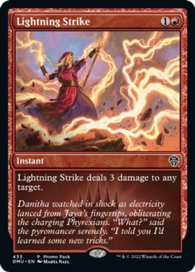 Lightning Strike Promo Pack: Dominaria United Magic card