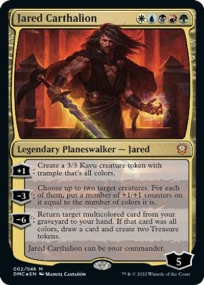 Jared Carthalion Commander: Dominaria United Magic card