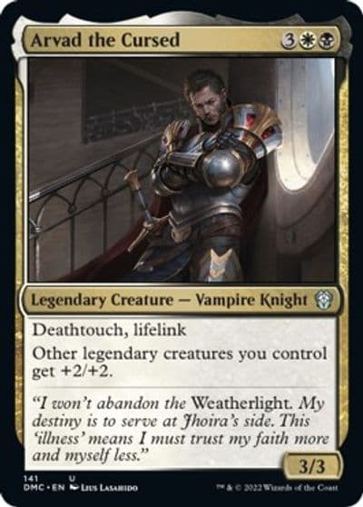 Arvad the Cursed Commander: Dominaria United Magic card