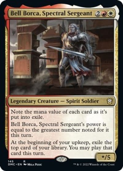 Bell Borca Spectral Sergeant Commander: Dominaria United Magic card