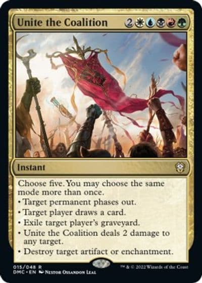 Unite the Coalition Commander: Dominaria United Magic card