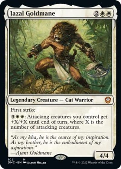 Jazal Goldmane Commander: Dominaria United Magic card