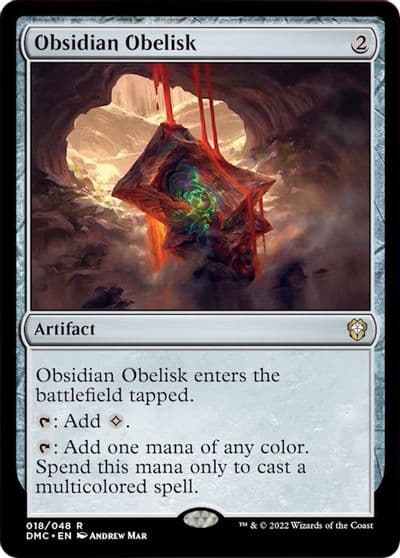 Obsidian Obelisk Commander: Dominaria United Magic card