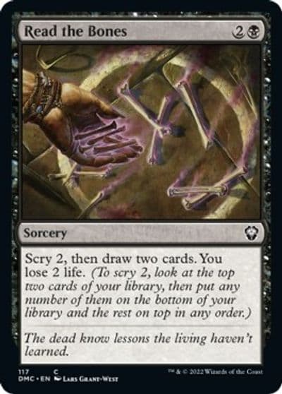 Read the Bones Commander: Dominaria United Magic card